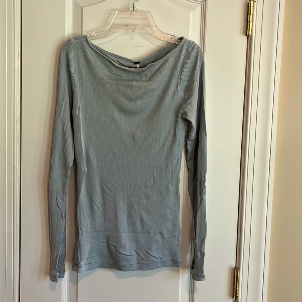 Free People long sleeve top Size M